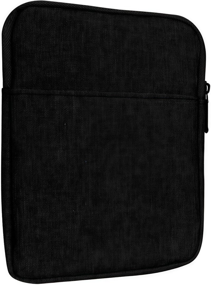 RichMoro Kindle Case, 6-7 inch Nylon Protective Cover, Travel Carrying Bag for Paperwhite 2021, Fire 7 2022, Kindle Oasis (Black) - Image 1